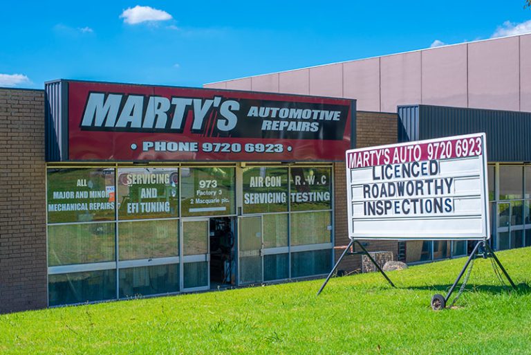 Home Marty's Automotive Repair